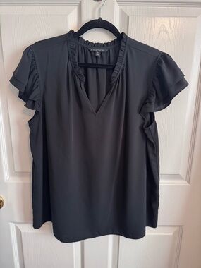 Gracie Flutter Sleeve Blouse